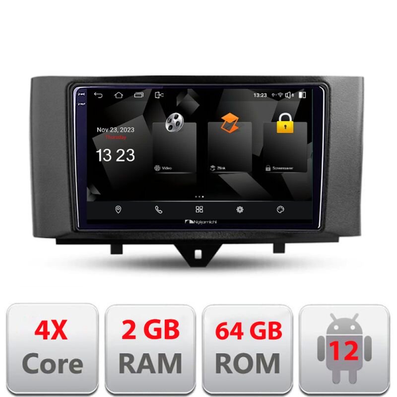 Vand KIT audio + video+ music NOU, Smart for two 2010 – 2015